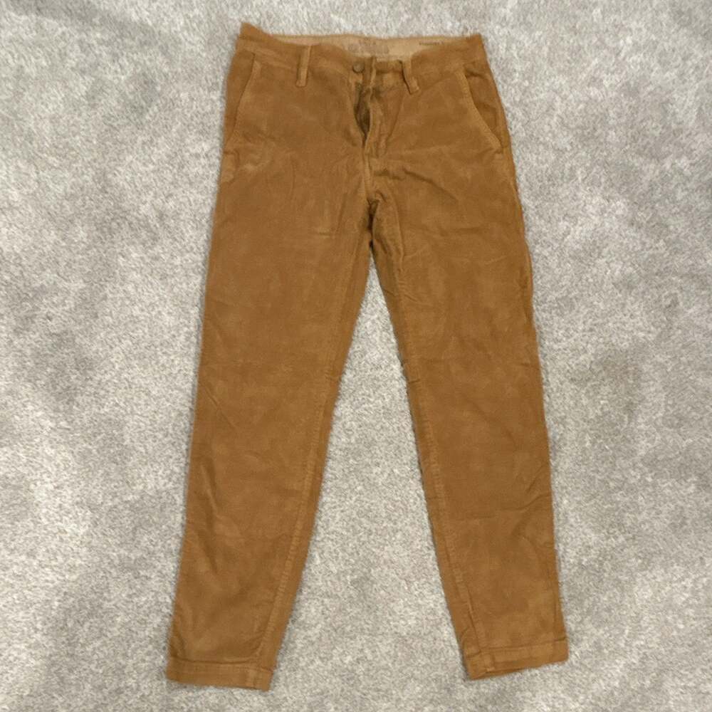 Levi's XX Chino Standard II Pants Mens 29x32 Brown Tan Tapered Stretch 17196